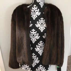 Faux fur coat